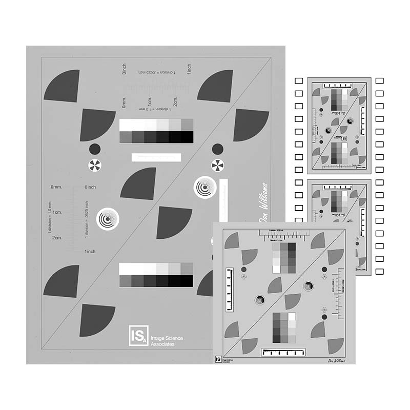 Pygmalion Opa Groene achtergrond Image Science Associates: Standard Format Film Targets